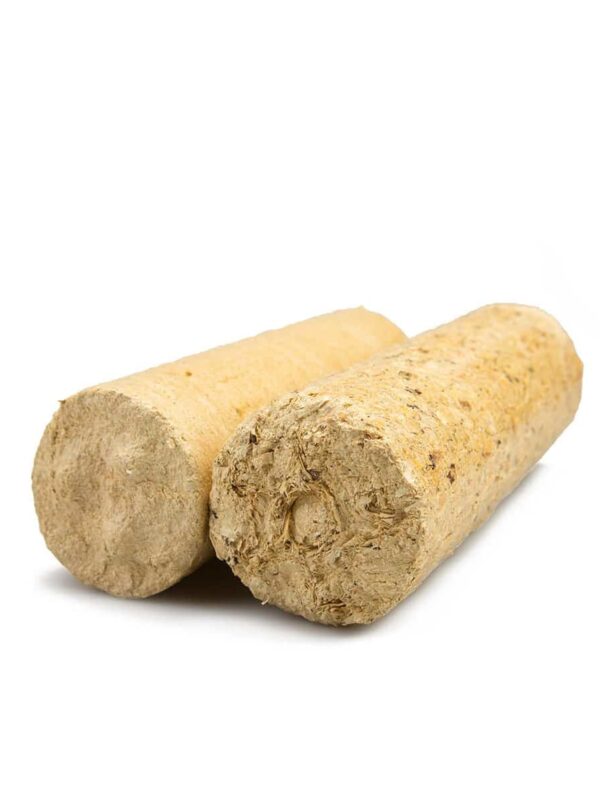 Nadelholzbriketts rund