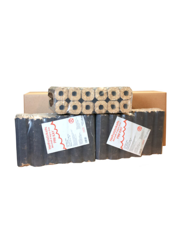 Holzbriketts Pini Kay 8-eckig im 30kg-Karton